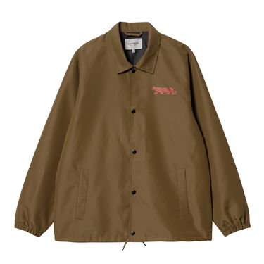 Яке Carhartt WIP Rocky Coach Jacket Lumber / Samba / Black Кафяво | I032974_27U_XX, 0