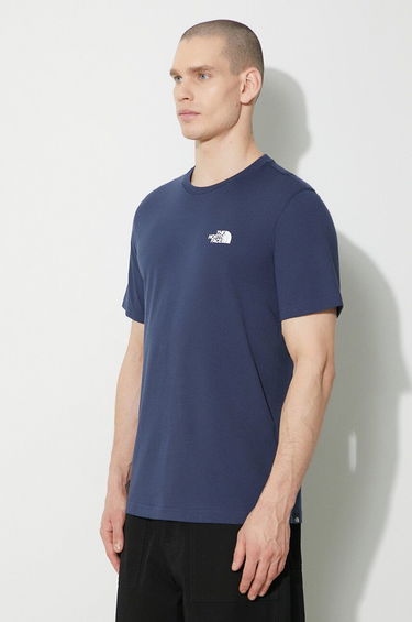 Тениска The North Face Short Sleeve Simple Dome Tee Тъмно синьо | NF0A87NG8K21, 3