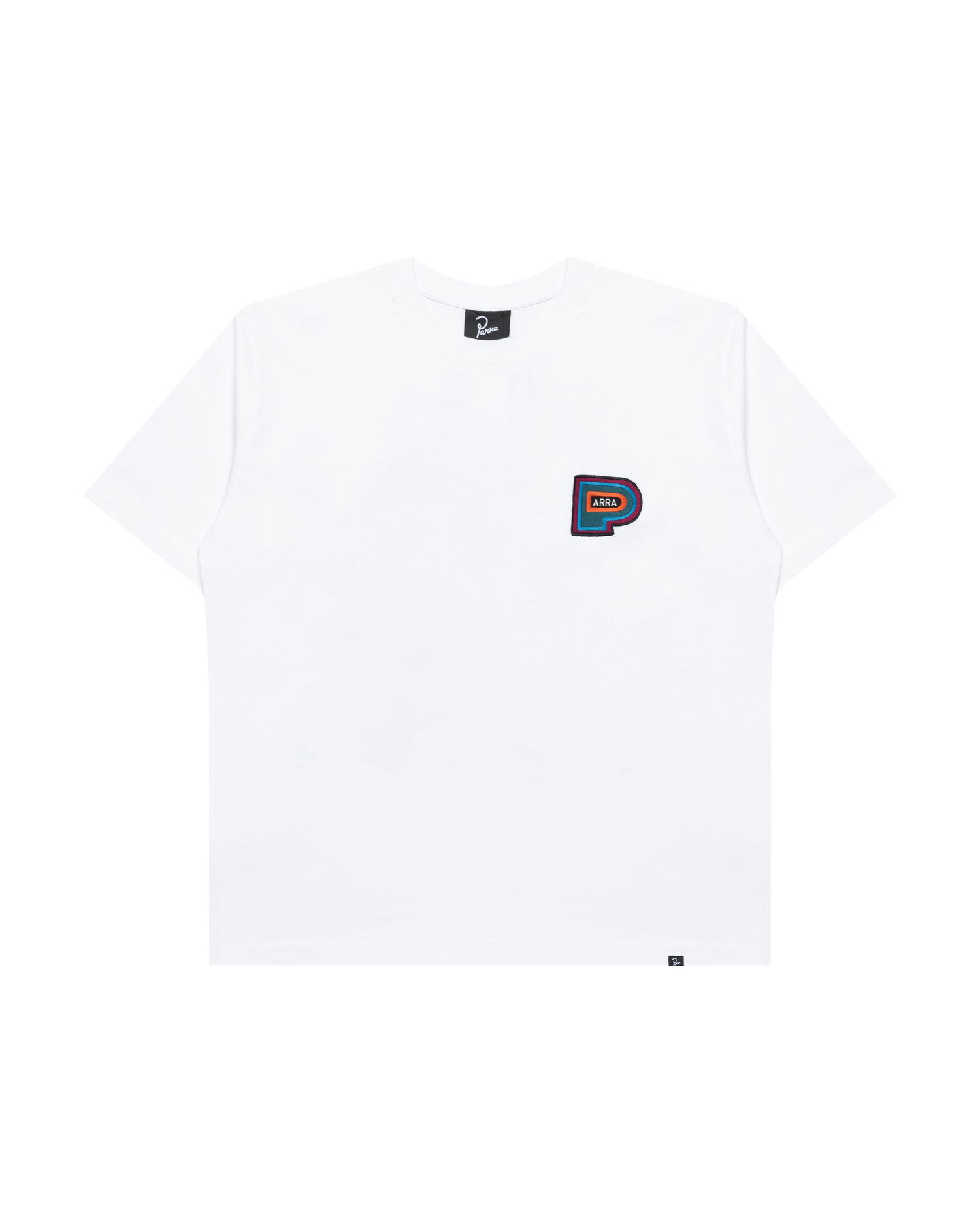 Тениска By Parra Parra Repeat P T-Shirt Бяло | 53416, 0