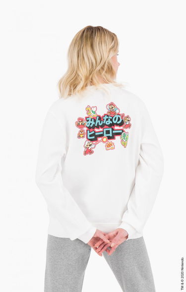 Тениска Champion Crewneck Sweatshirt XL Бяло | 114712-WW001, 1