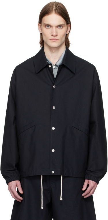 Ветровка Jil Sander Jil Sander Sportswear Snap Button Jacket Черно | J47SW0003_J45296, 0