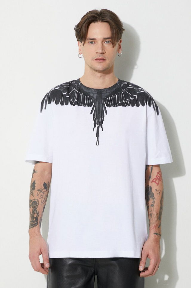 Wings Print T-Shirt