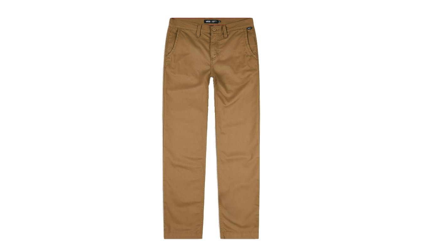 Панталони Vans Authentic Chino Slim Pants Кафяво | VN0A5FJ7DZ91, 0