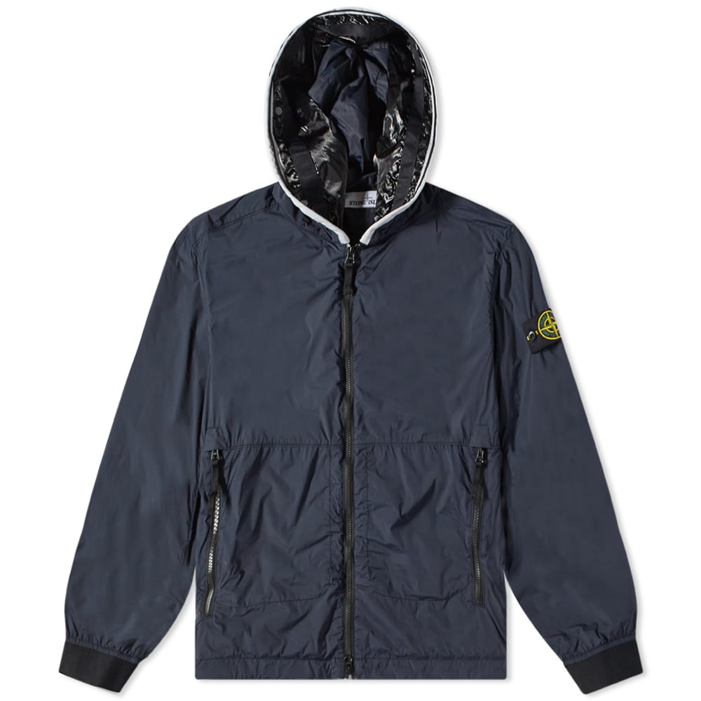 Яке Stone Island Nylon-Tc Hooded Jacket Тъмно синьо | 761541131-V0020, 0