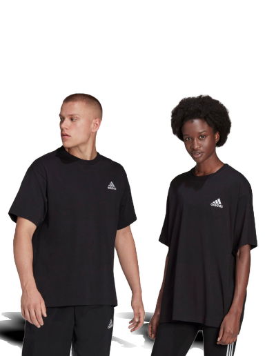 Тениска adidas Originals Essentials Small Logo Tee Черно | HE4387