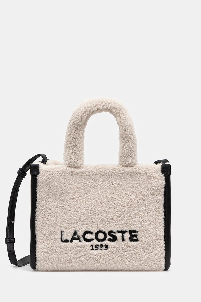 Lacoste Women's Shearling Tote Bag