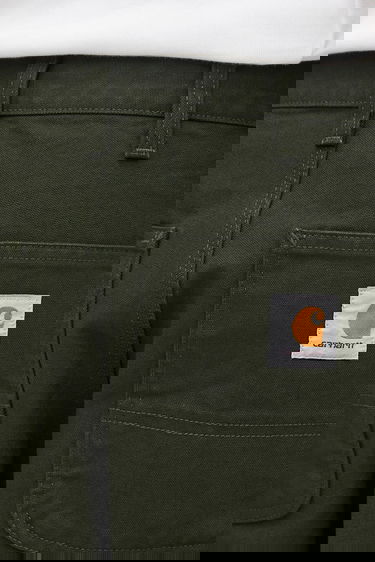 Панталони Carhartt WIP Double Knee Pant Зелено | I031501.4902, 3
