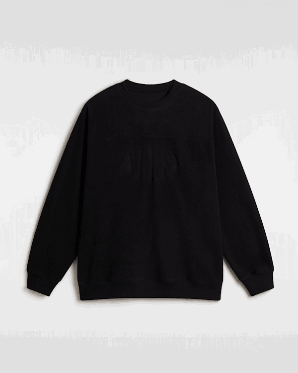 Суитчър Vans Carlo Polar Fleece Loose Crew Sweatshirt Черно | VN000HPSBLK, 0