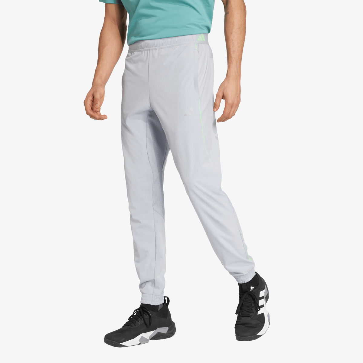 Спортни панталони adidas Performance Training Woven Pants Сиво | JX0040, 1