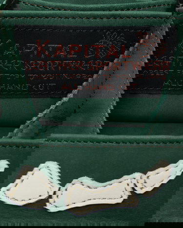 Портфейл KAPITAL Thumb-Up Bone Hand Zip Mini Wallet Зелено | EK-1401XG GREEN, 6