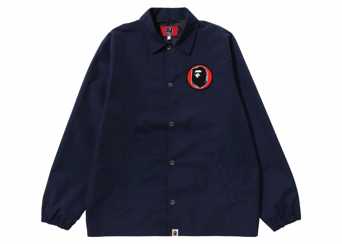 Яке BAPE BAPE 30th Anniversary Senjya Fuda Coach Jacket Navy Тъмно синьо | 1J70-140-002, 0