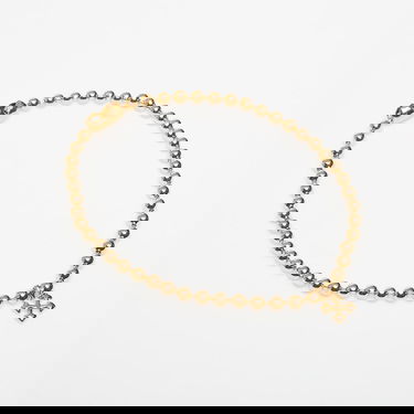 Колие Off-White Off-White Arrow Ball Chain Necklace Жълто | OWOB13WF25MET0017600, 0