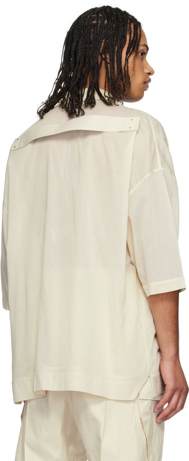 Риза Rick Owens Rick Owens Hollywood Magnum Tommy Shirt Бежово | RU01E5298 CV, 2