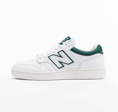 Кецове и обувки New Balance 480 Бяло | BB480LGTWHT, 0