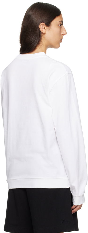 Суитчър We11done We11done Angel Graphic Sweatshirt Бяло | WD-TS3-23-785-U-WH, 2