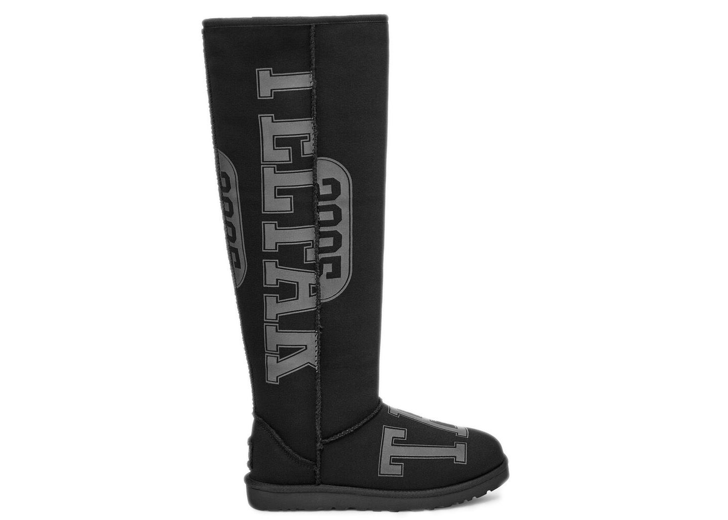 Кецове и обувки UGG Telfar x Fleece Tall "Black" Черно | 1131310-BLK, 0
