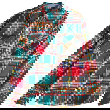 Риза BILLIONAIRE BOYS CLUB Billionaire Boys Club Patchwork Check Shirt, Size Large Многоцветен | B25126-MUL, 0