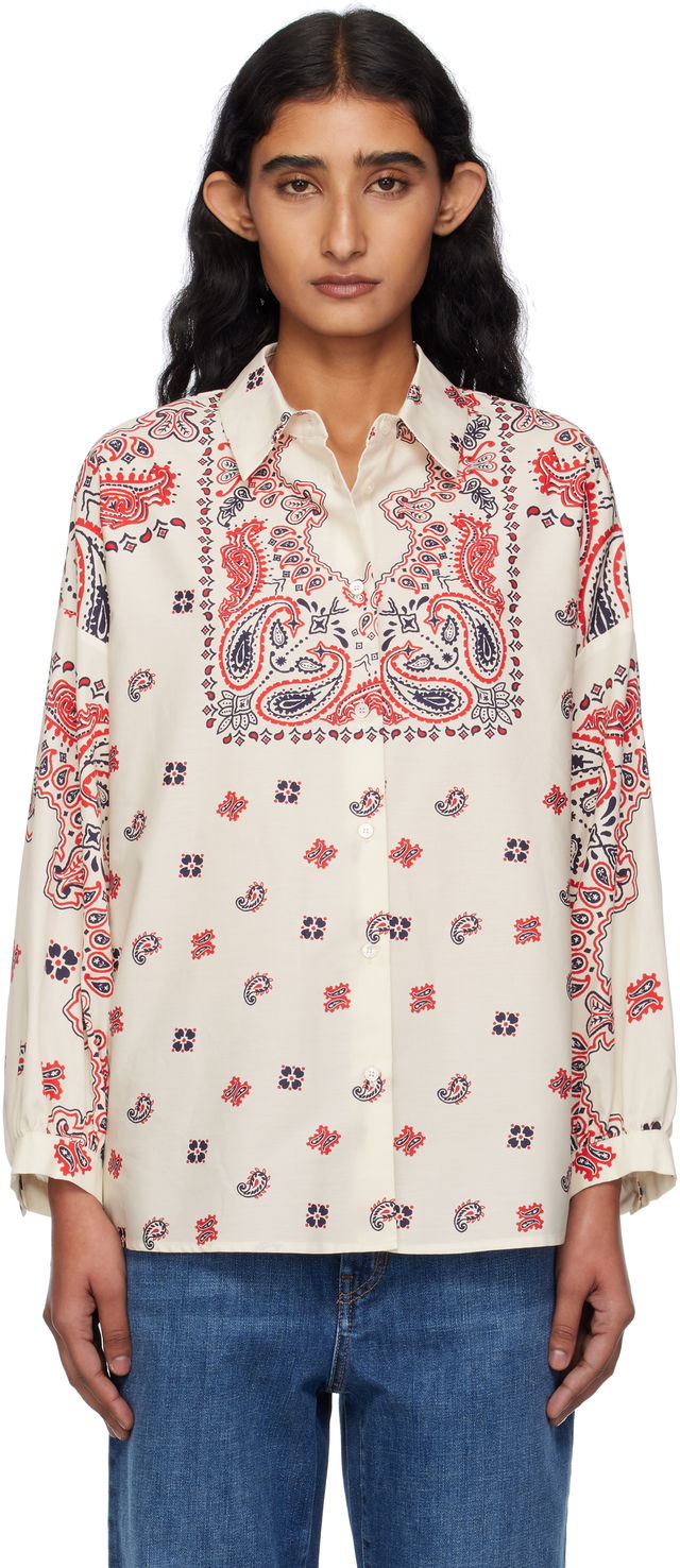 Weekend Max Mara Adda Paisley Print Shirt