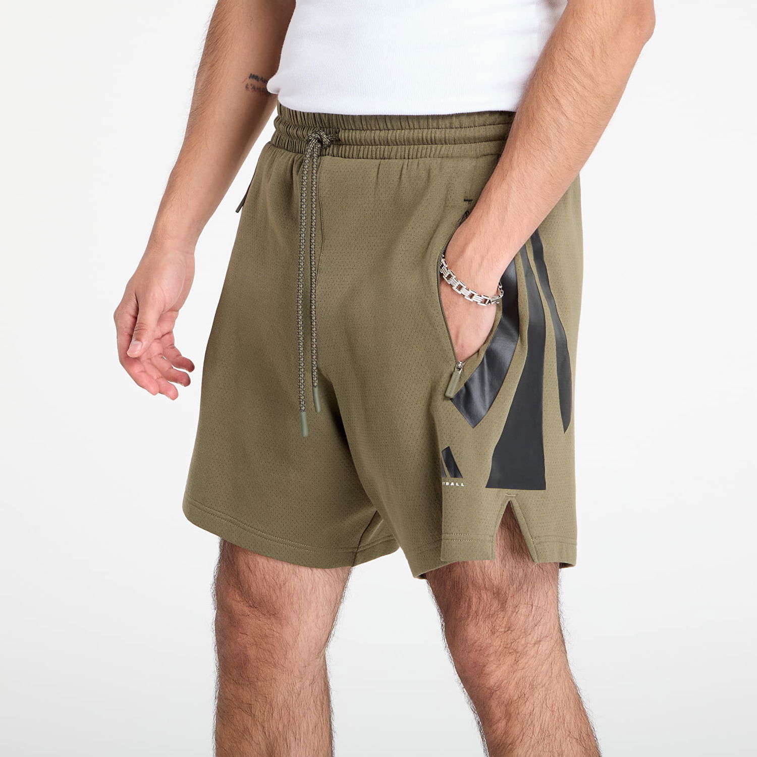 Къси панталони adidas Performance Basketball Spacer Shorts Зелено | JN3974, 1