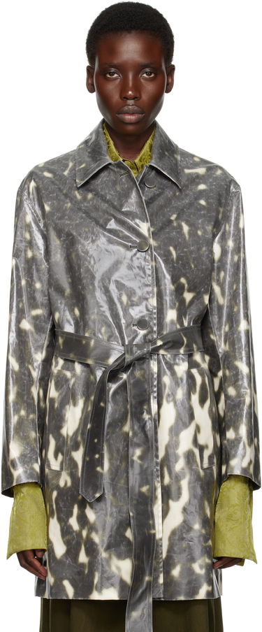 Дъждобран Dries Van Noten Dries Van Noten Water Repellent Mac Coat Сиво | 251-010209-1108, 0