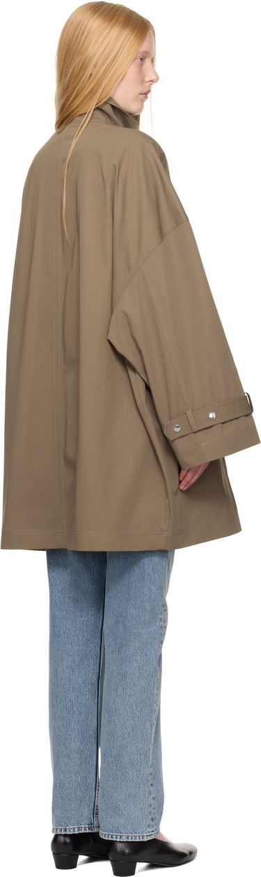 Тренчкот TOTEME TOTEME Oversized Trench Coat Кафяво | 253-WRO0220-FB0490, 2
