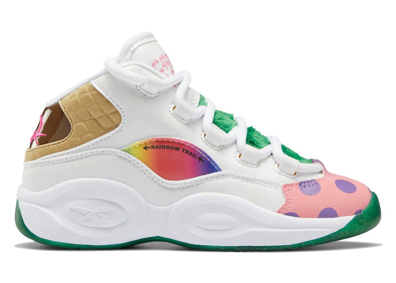 Кецове и обувки Reebok Question Mid Candy Land Бяло | GZ0082, 0