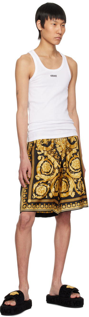 Облекло Versace Versace 'Versace' Allover Slippers Черно | ZSL000003_ZCOSP052, 4