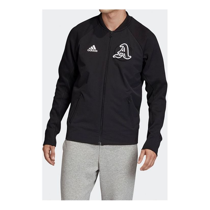 Яке бомбър adidas Originals Sports Stylish Bomber Jacket Черно | FQ7616, 0