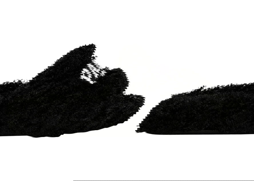 Кецове и обувки Balenciaga Paris Furry Slide "Black" Черно | 654261W2DO21001, 0