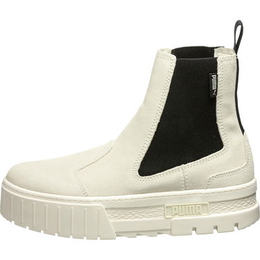 Кецове и обувки Puma Mayze Chelsea Suede Damen Sneaker weiß Сиво | 382829-02, 0