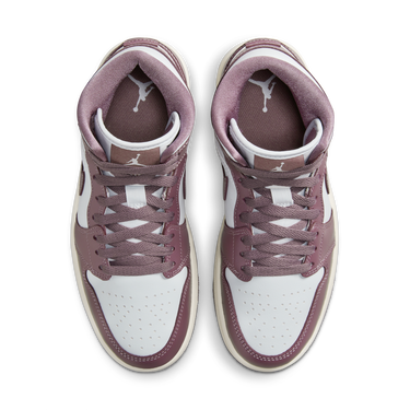 Кецове и обувки Jordan Air Jordan 1 Mid "Purple & White" Лилаво | BQ6472-050, 3