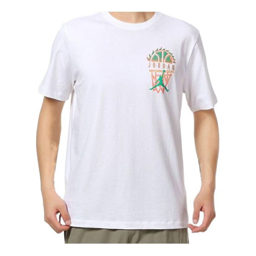 Тениска Jordan Jordan DNA Logo T-Shirt Бяло | DQ8643-100