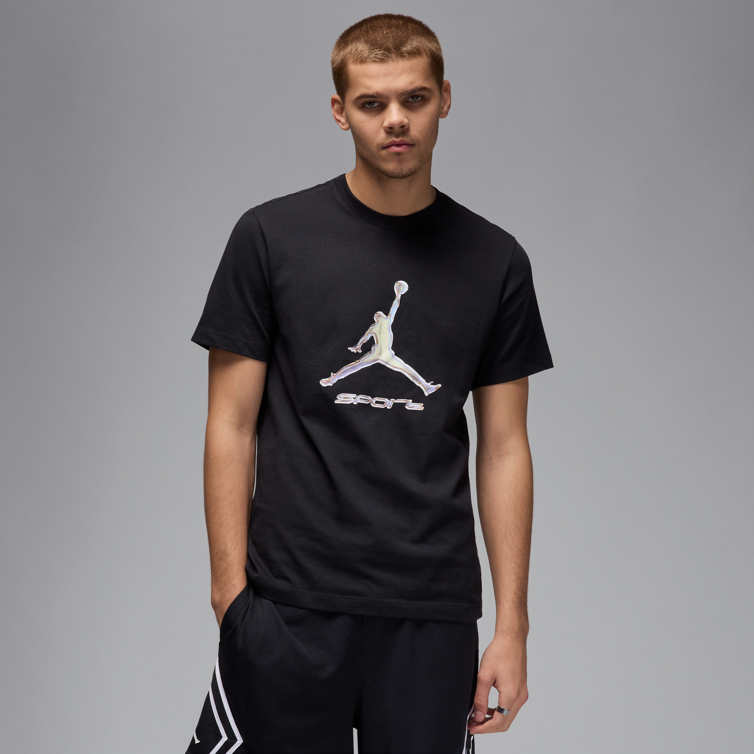 Тениска Jordan Jordan Sport Dri-FIT T-Shirt Черно | HQ7984-010, 0