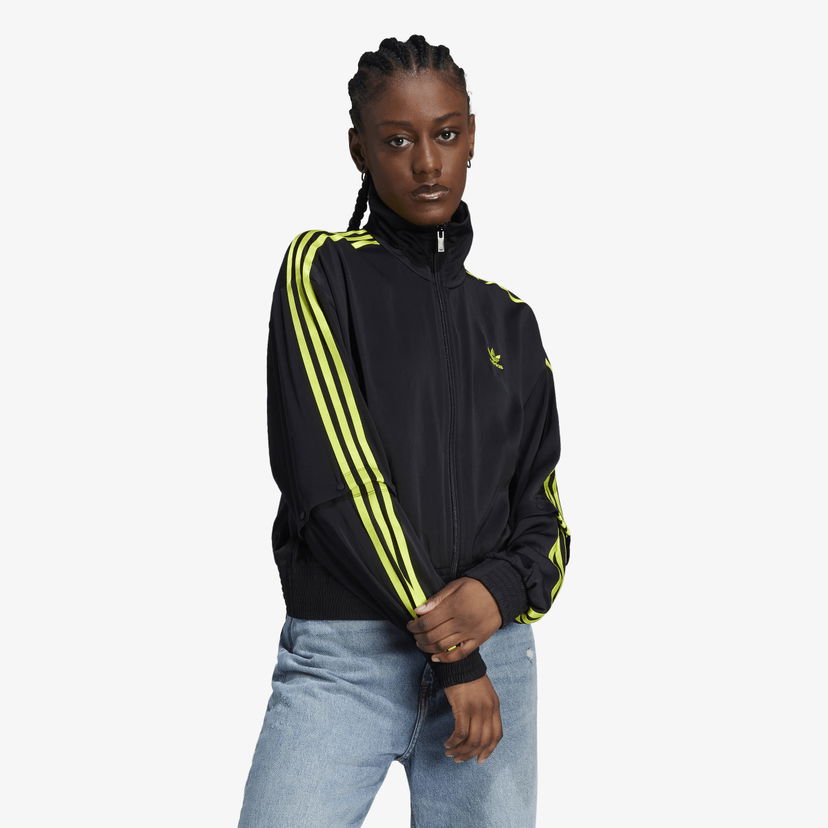 Яке бомбър adidas Originals Satin Bomber Jacket Черно | IJ5015