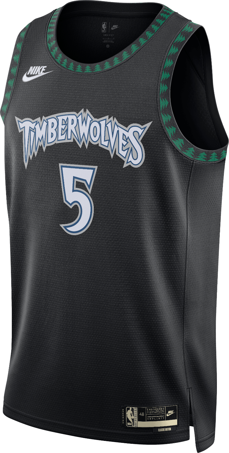 Фланелка Nike Minnesota Timberwolves NBA Hardwood Edition 2025 Swingman Vest Черно | hm4777-011