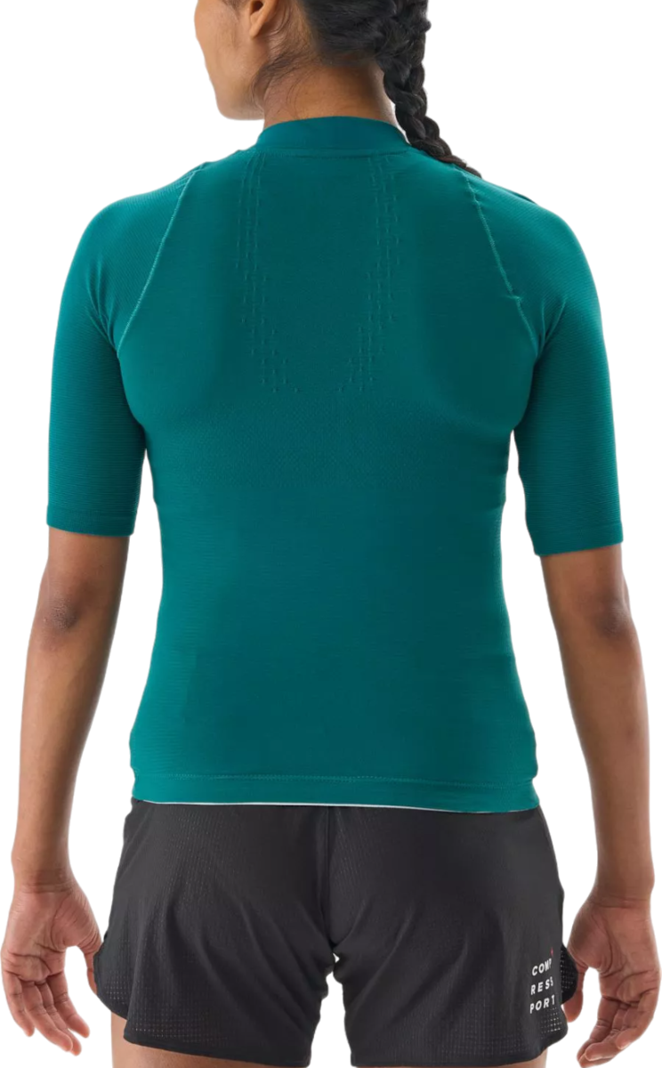 Тениска Compressport Trail Racing Postural Short Sleeve Top Зелено | atsw4916029l, 1