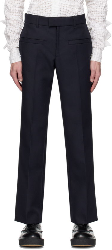Панталони Courrèges Courrèges Creased Trousers Тъмно синьо | 123CPA111PL0056, 0