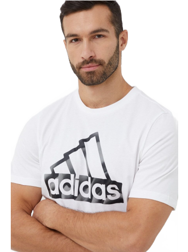 Тениска adidas Performance T-Shirt Бяло | HR3000