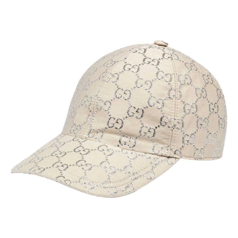 Шапка с козирка Gucci GG Lam Baseball Hat Бежово | 631953-3HK75-9060