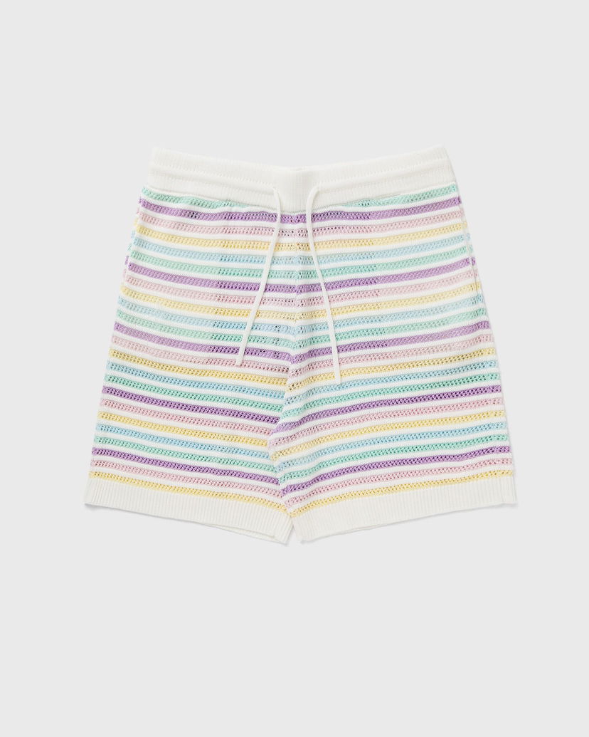 Къси панталони Casablanca Rainbow Crochet Knit Shorts Многоцветен | M-AW25-KW-1098-01