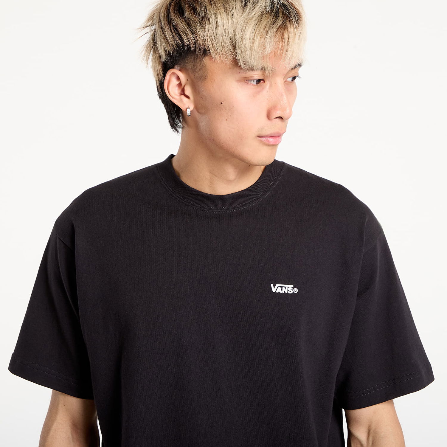 Тениска Vans Vans Original Standards Stat T-Shirt Черно | VN000PF7Y281, 1