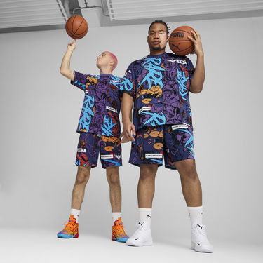 Къси панталони Puma Melo Phoenix Basketball Shorts Лилаво | 630689_01, 0