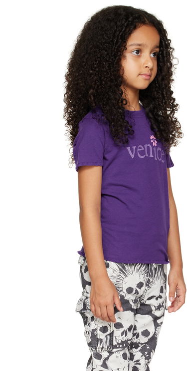 Тениска ERL ERL Kids 'Venice' T-Shirt Червено | ERL05KT006, 4
