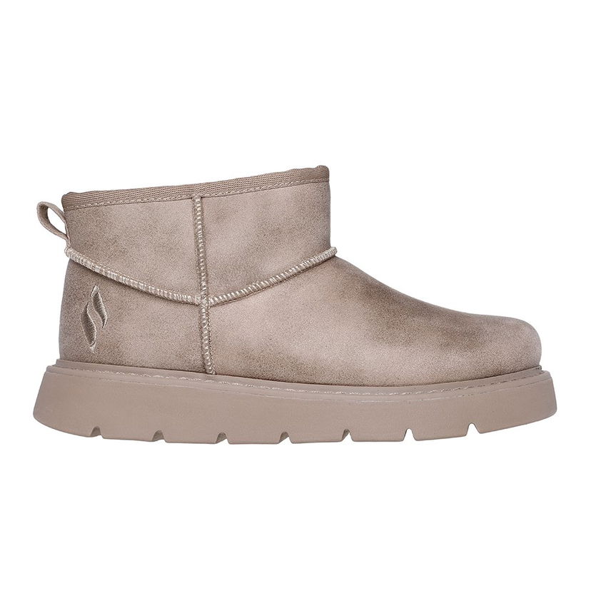 Кецове и обувки Skechers Keepsakes Snowbird Faux Suede Boots Бежово | 169018-TPE