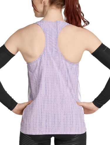 Потник adidas Originals Adizero Running Tank Top Лилаво | jv7157, 1