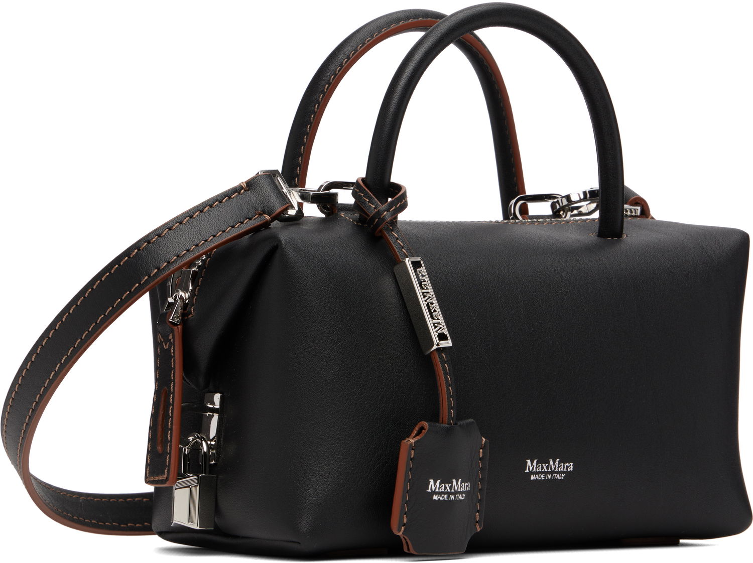 Дамска чанта Max Mara Max Mara Hand Bag Черно | 2524516141600, 1
