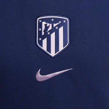 Суитчър Nike Dri-FIT Atlético Madrid Standard Issue s kapucí - Modrá Тъмно синьо | DV4926-492, 2