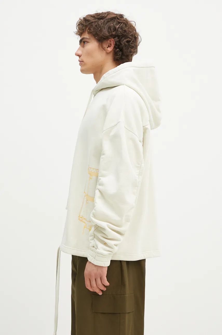 Суитчър A-COLD-WALL* Hoodie Shroud Бежово | ACWMW205, 1