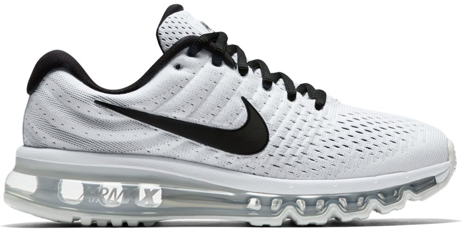 Кецове и обувки Nike Air Max 2017 White Black Бяло | 849560-100, 0