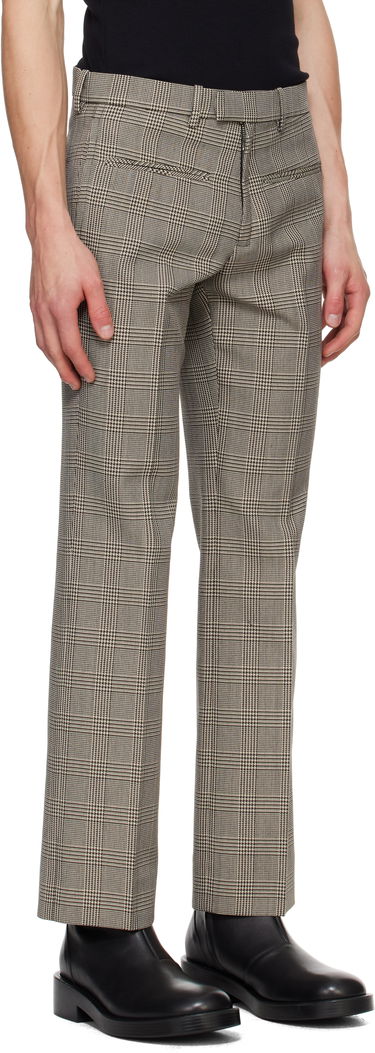 Панталони Courrèges Prince of Wales Check Trousers Кафяво | 324CPA249PL0166, 1